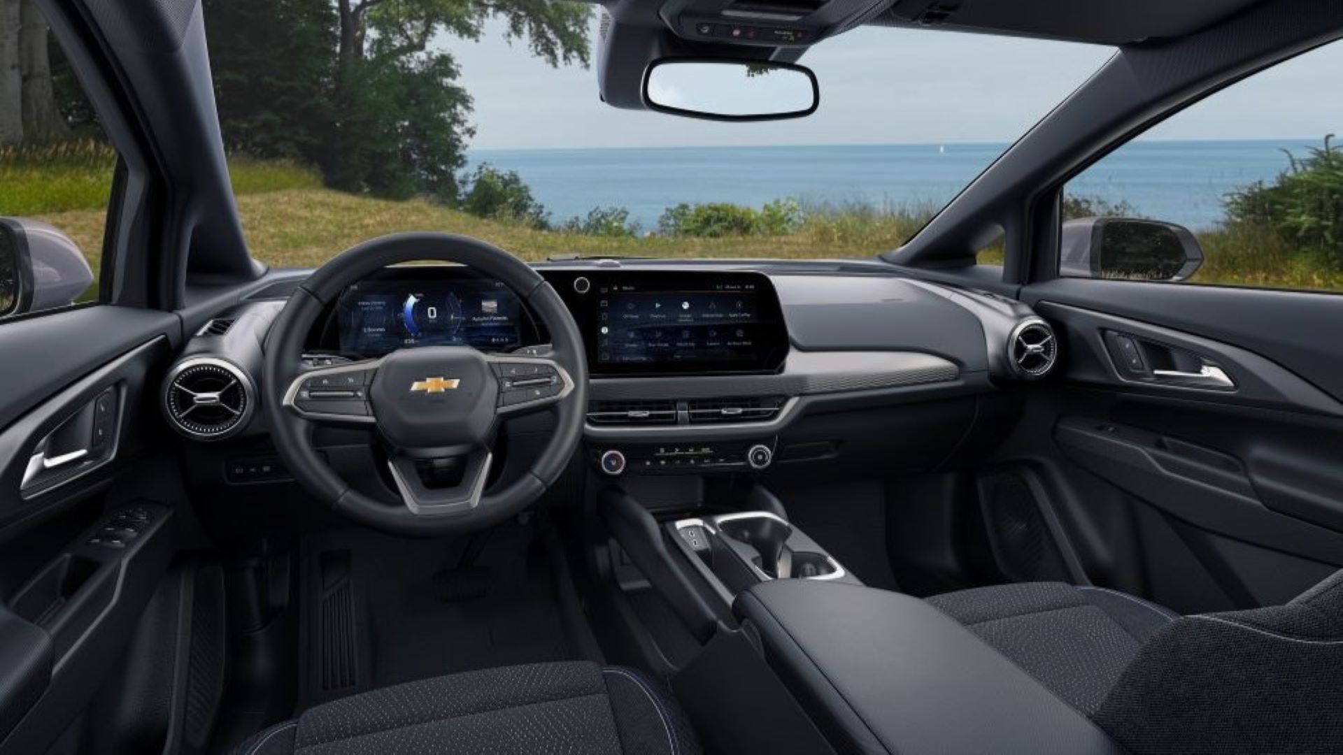 Interior do Chevrolet Equinox EV 2024