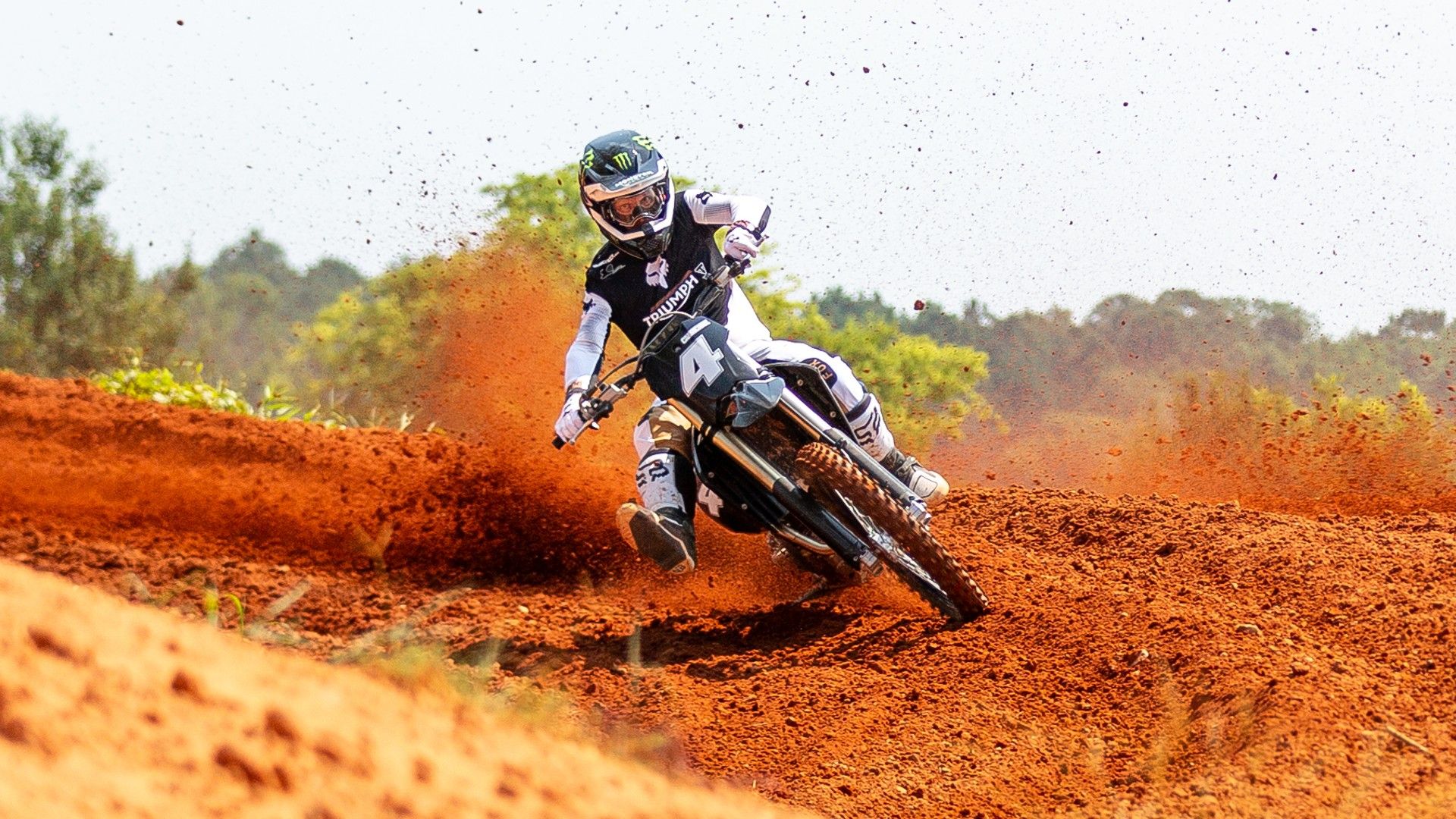 Triumph's New Motocross Bike Shows Its Prowess On The Dirt Track