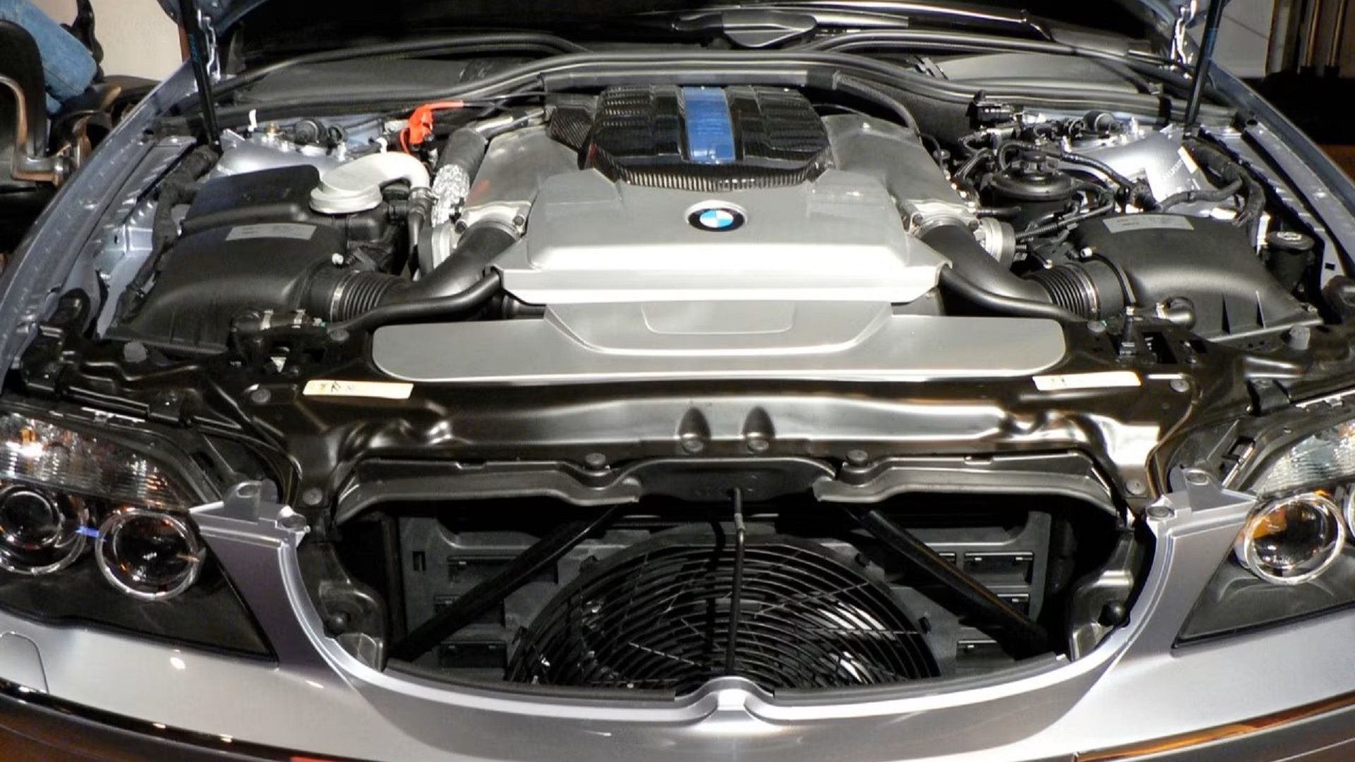 A parked BMW Hydrogen 7 