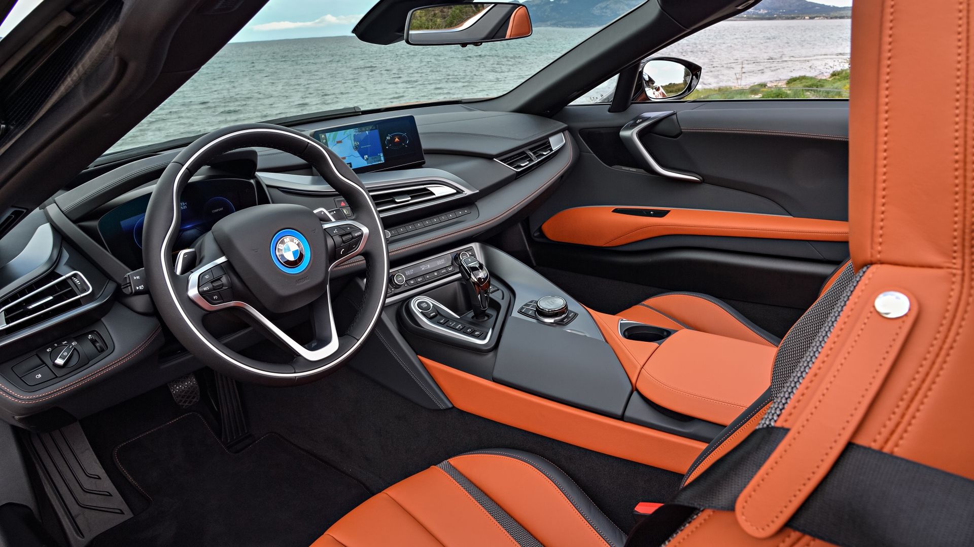 Interior do roadster i8