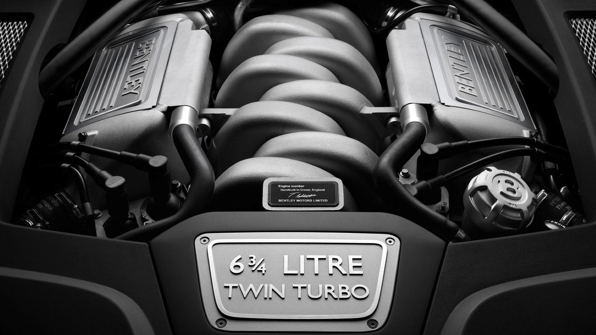 O V-8 de 3,75 litros que equipa o Bentley Mulsanne 2011