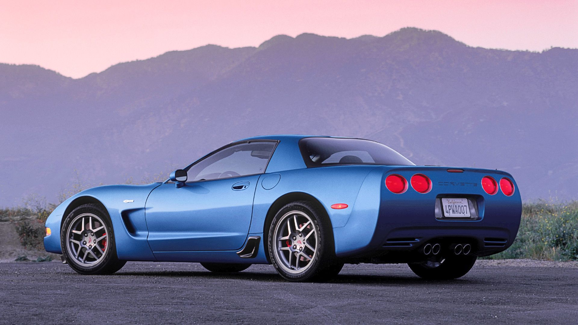 Chevrolet C5 Corvette Z06 profile shot