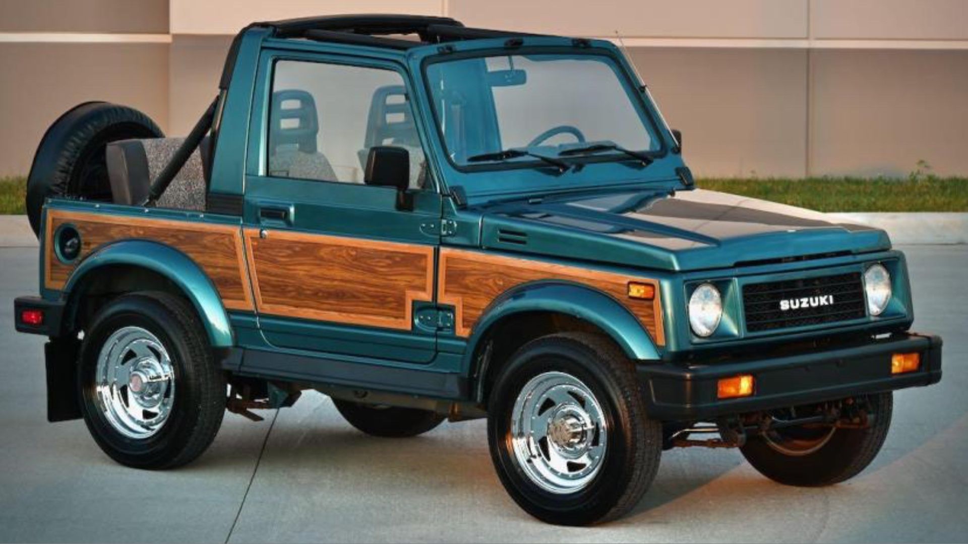 Suzuki Samurai Aqua/madeira