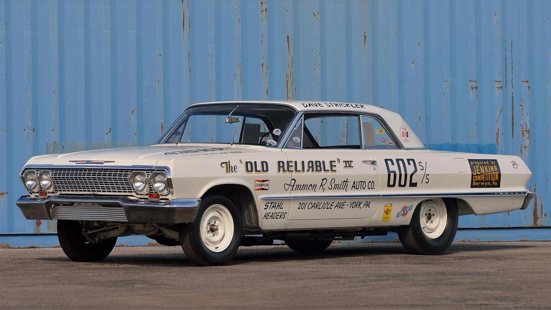 Carro de stock Chevrolet Impala Sport Coupe Z11 1963