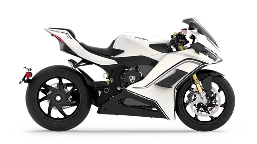 Curated visual reference: Damon Hypersport Electric Motorcycle Just Matched Up With A 1000Cc Photo Inspiration