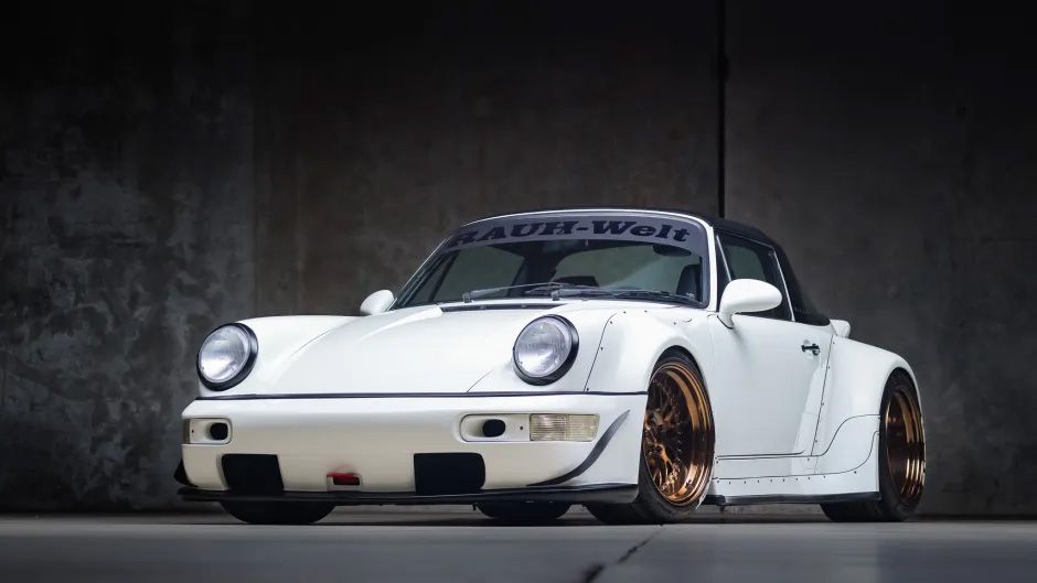 RWB Porsche Targa cinco marchas