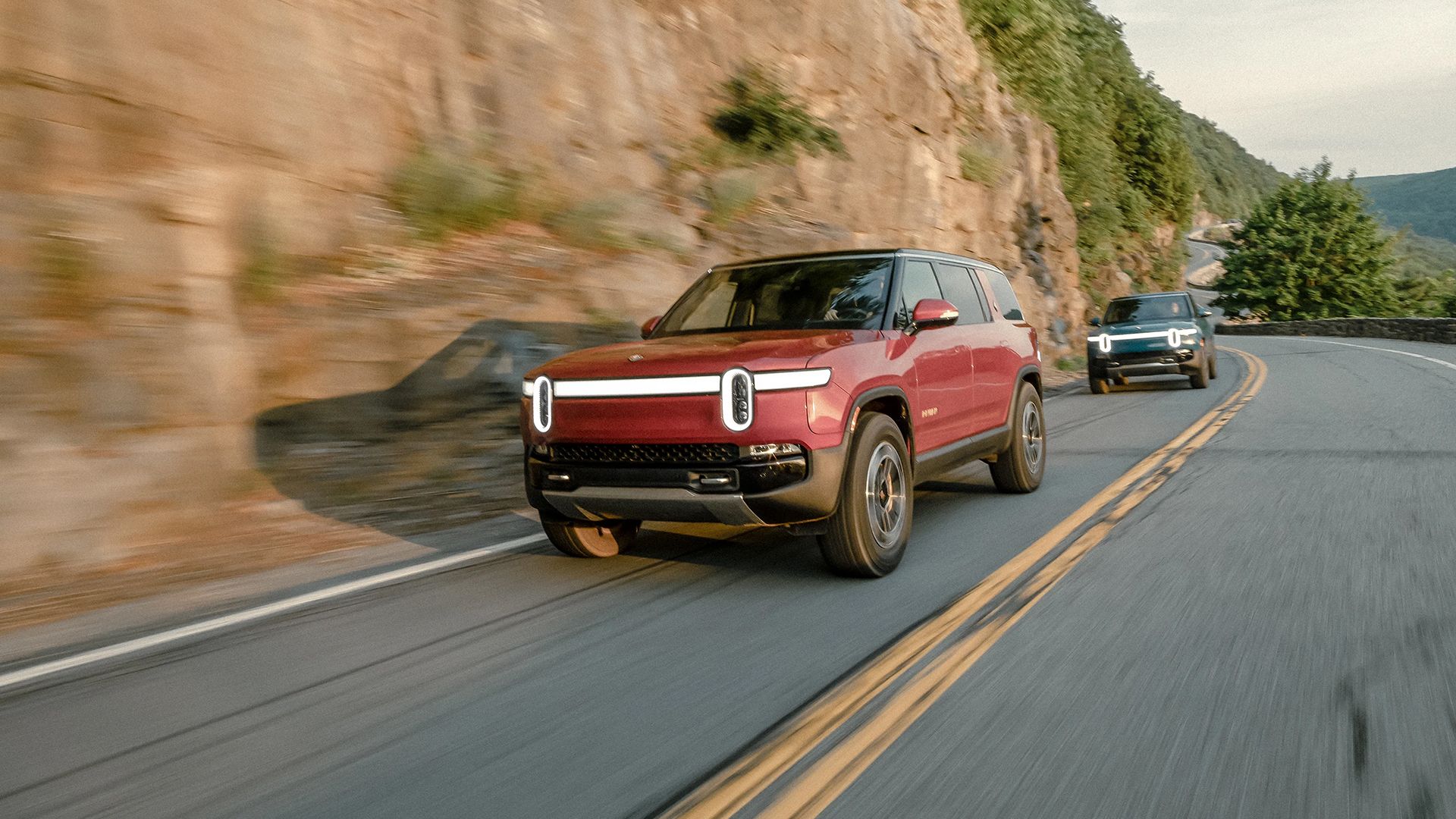 2024 Red Rivian R1S