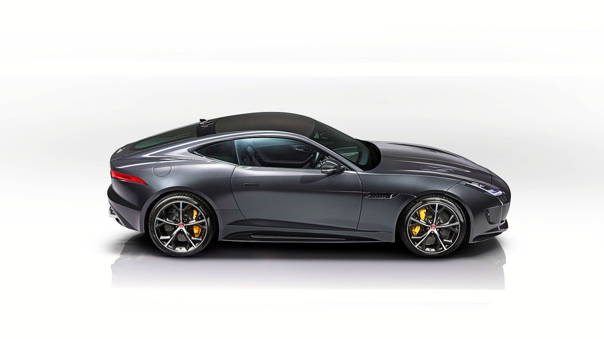 Jaguar F-Type Coupe side profile