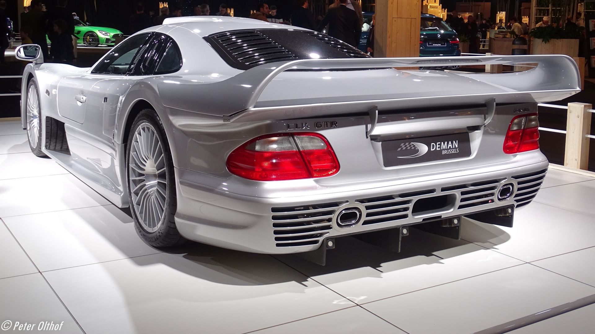 Mercedes-Benz AMF CLK GTR traseira 3/4 tiro