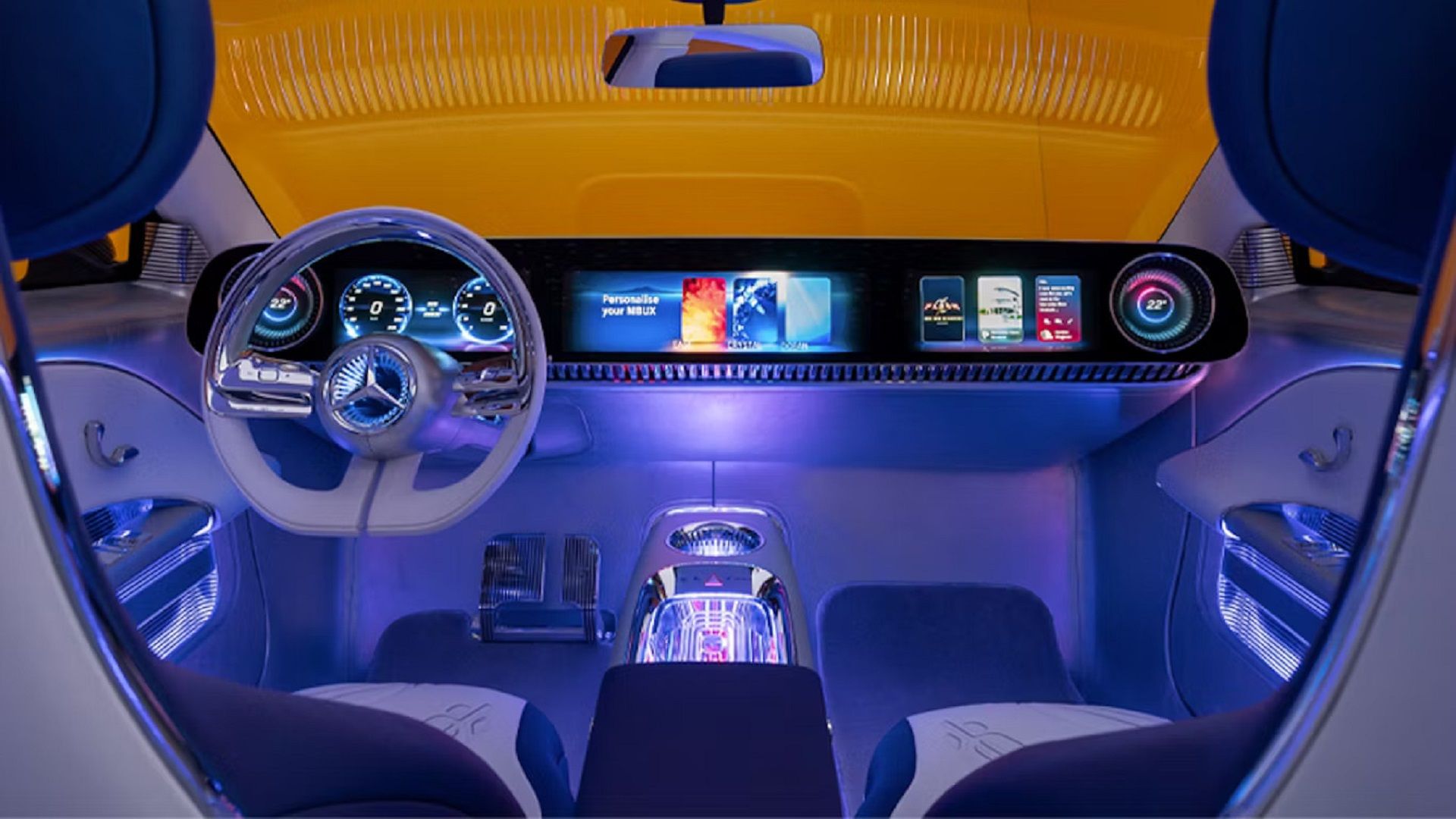 Painel Mercedes-Benz Concept Classe CLA