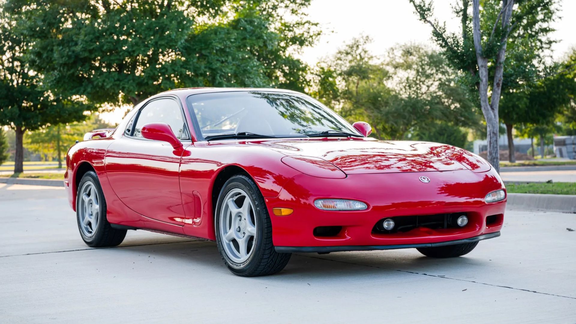 Mazda RX-7 FD vermelho 1993