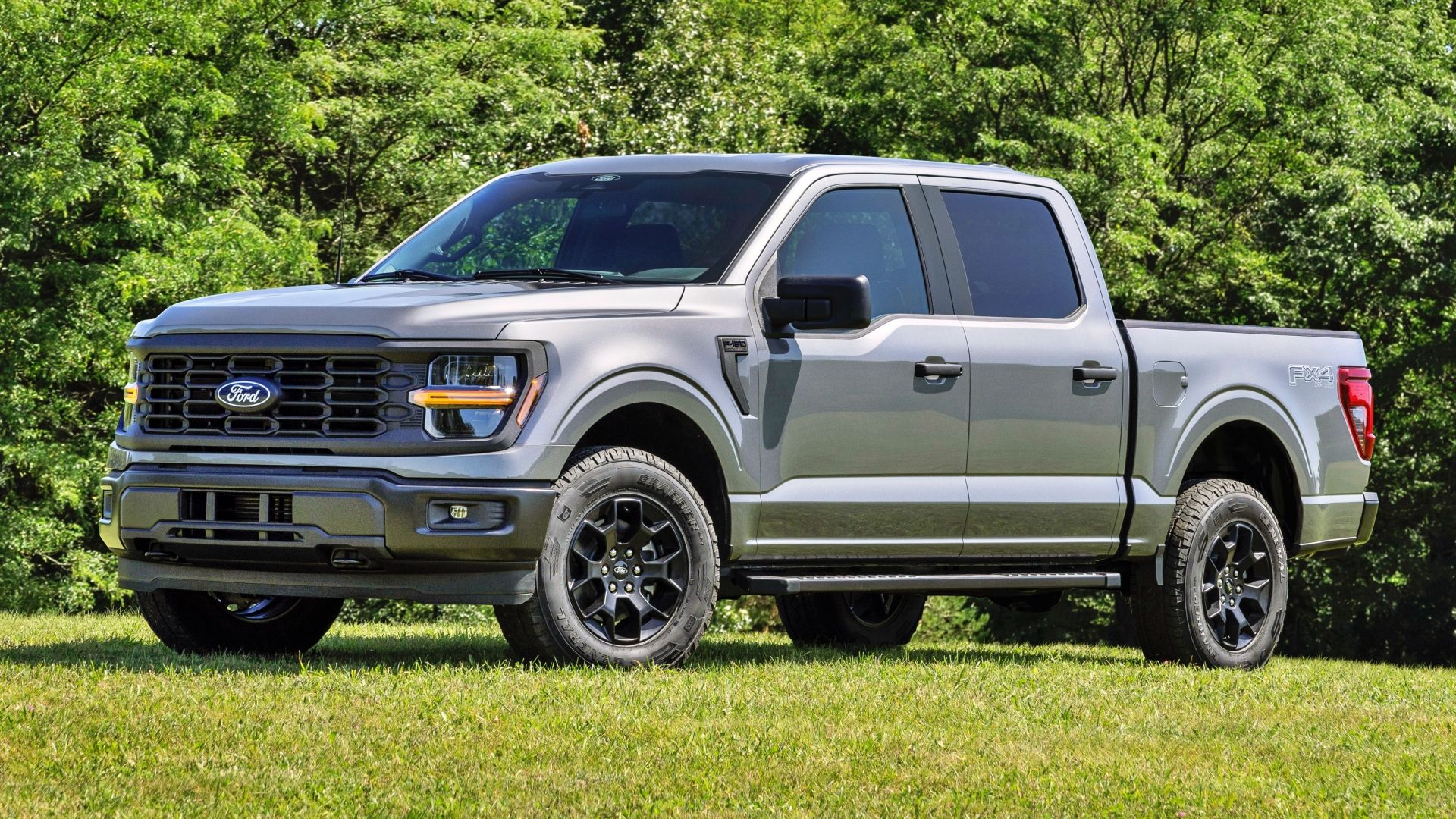 Gray 2024 Ford F-150 STX