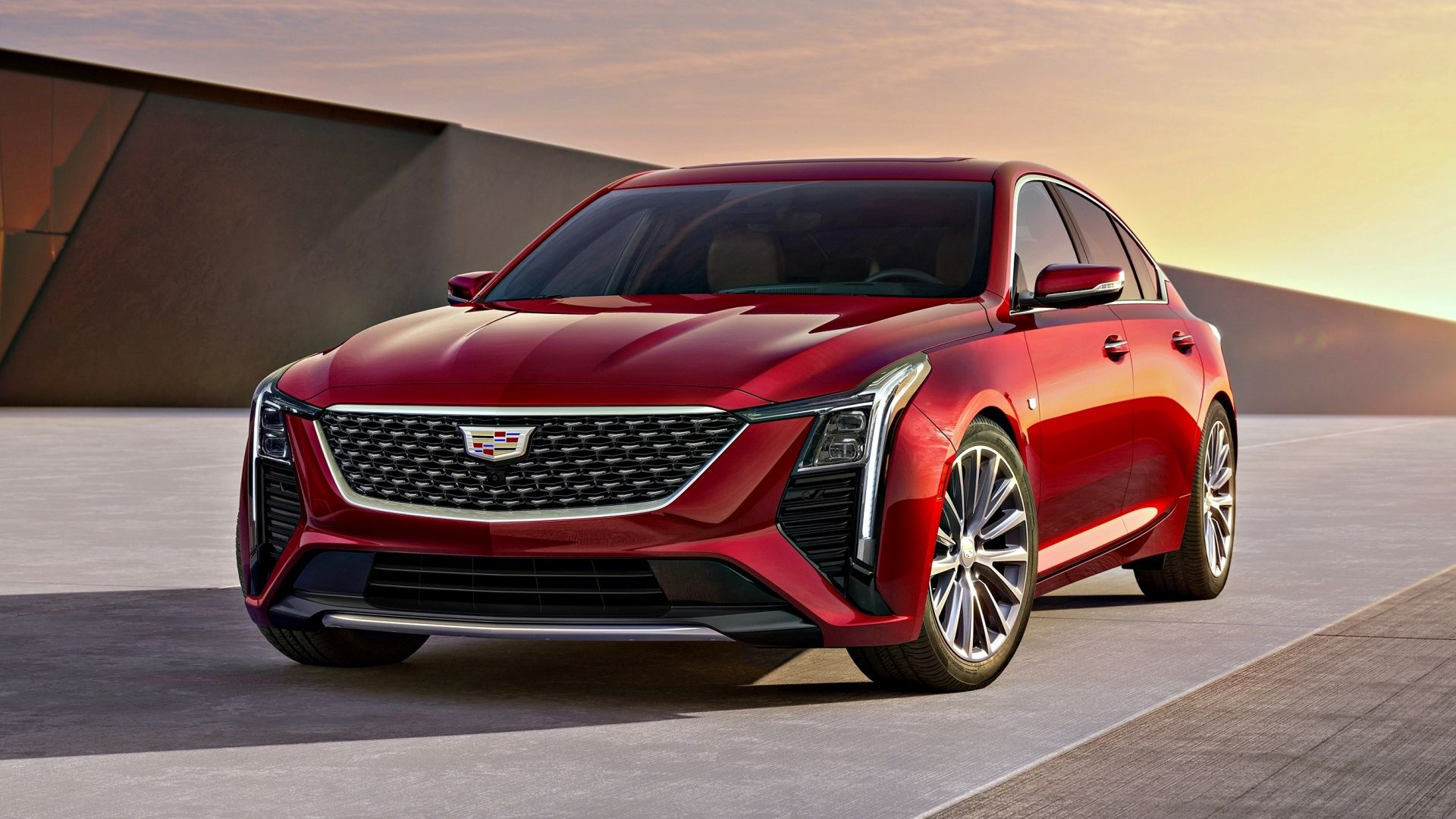 Red 2024 Cadillac CT5