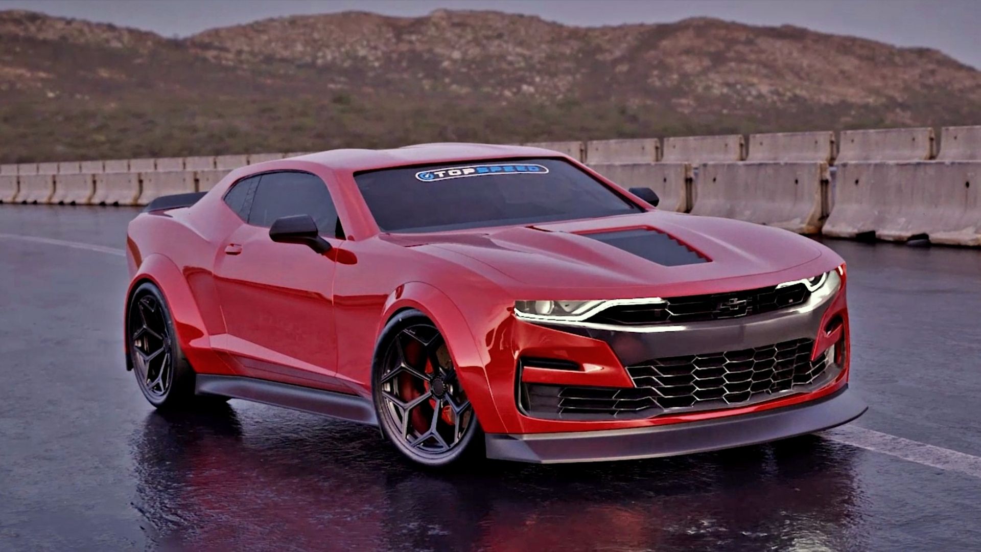 Our Exclusive Rendering Exposes The 2025 Chevy Camaro Z/28 In All Its Glory