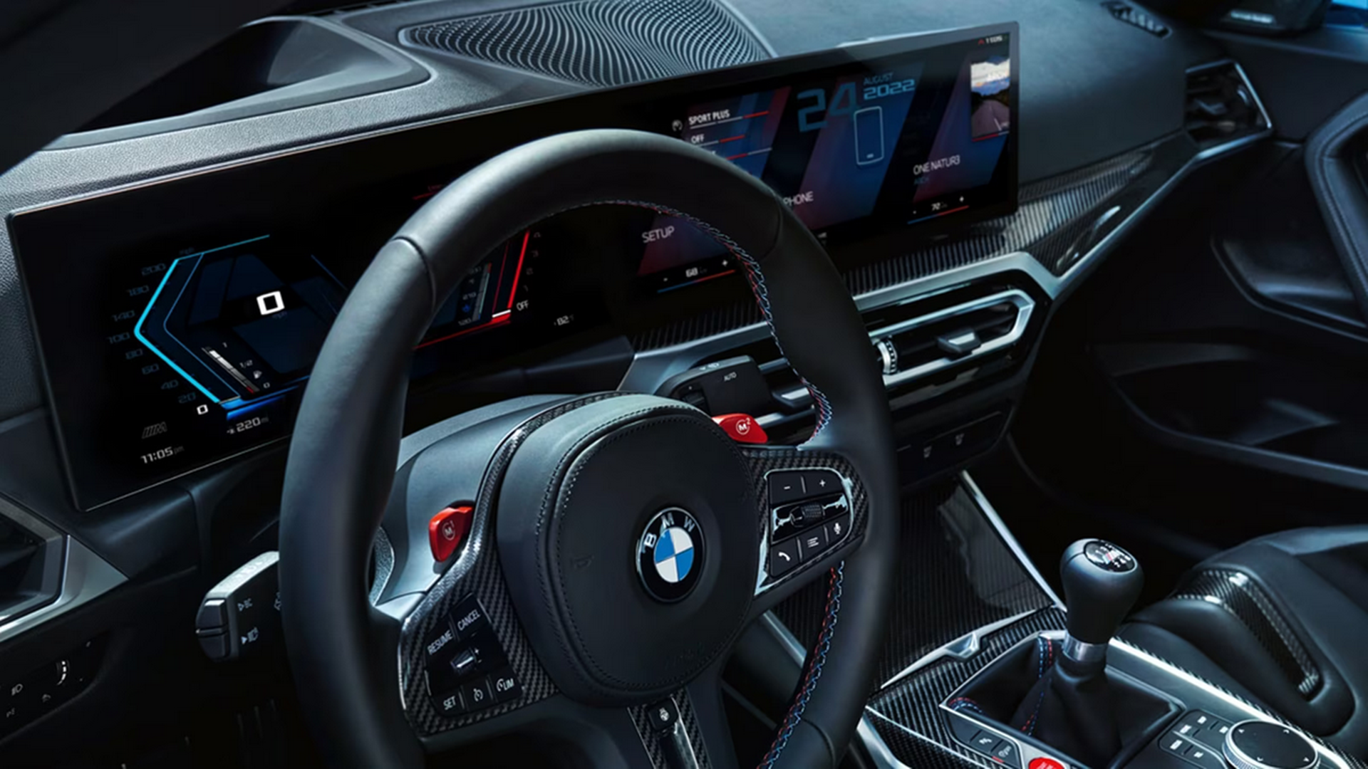 Interior do BMW M2 2023