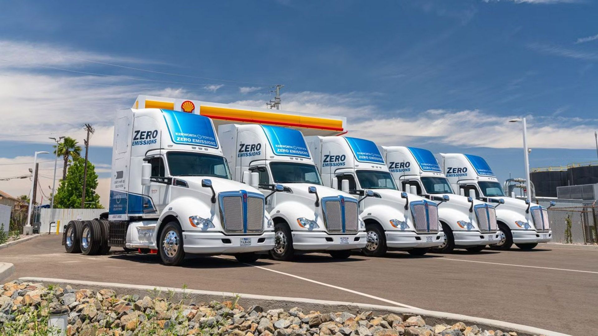 Toyota’s Hydrogen-Powered Fuel Cell Trucks