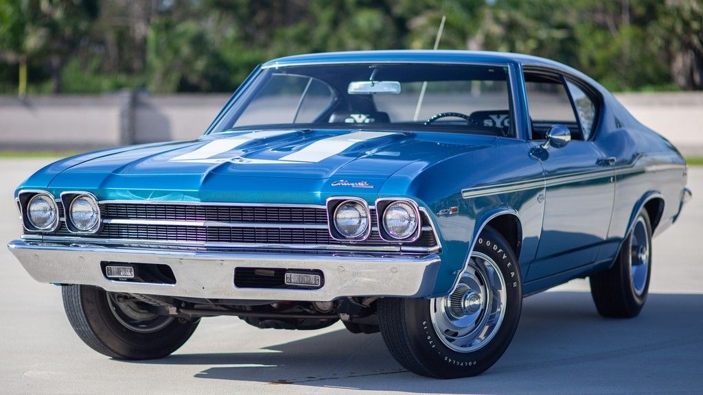 Azul 1969 COPO Chevy Chevelle