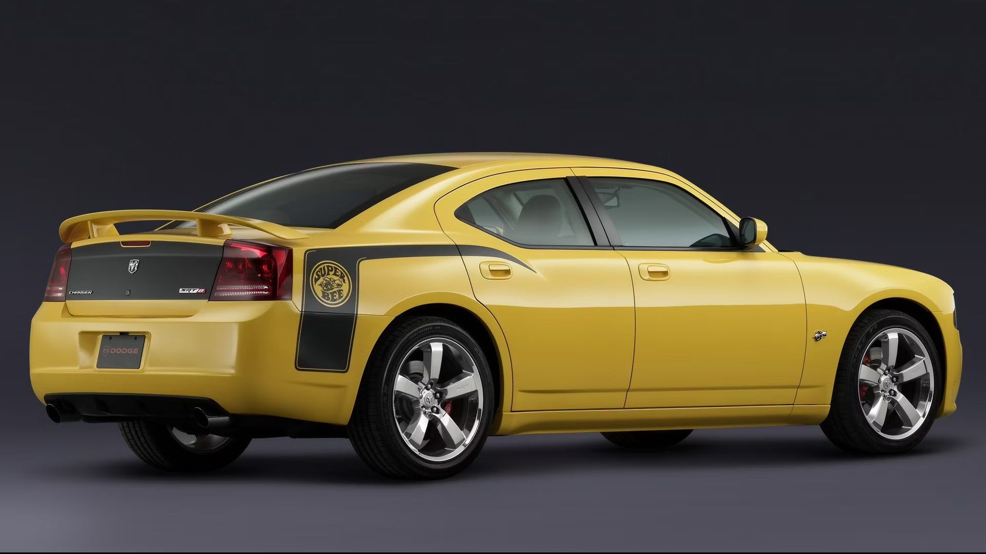 Carregador Dodge Amarelo SRT-8 Super Bee
