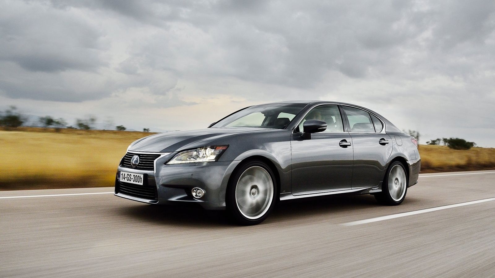 Gray Lexus GS300h