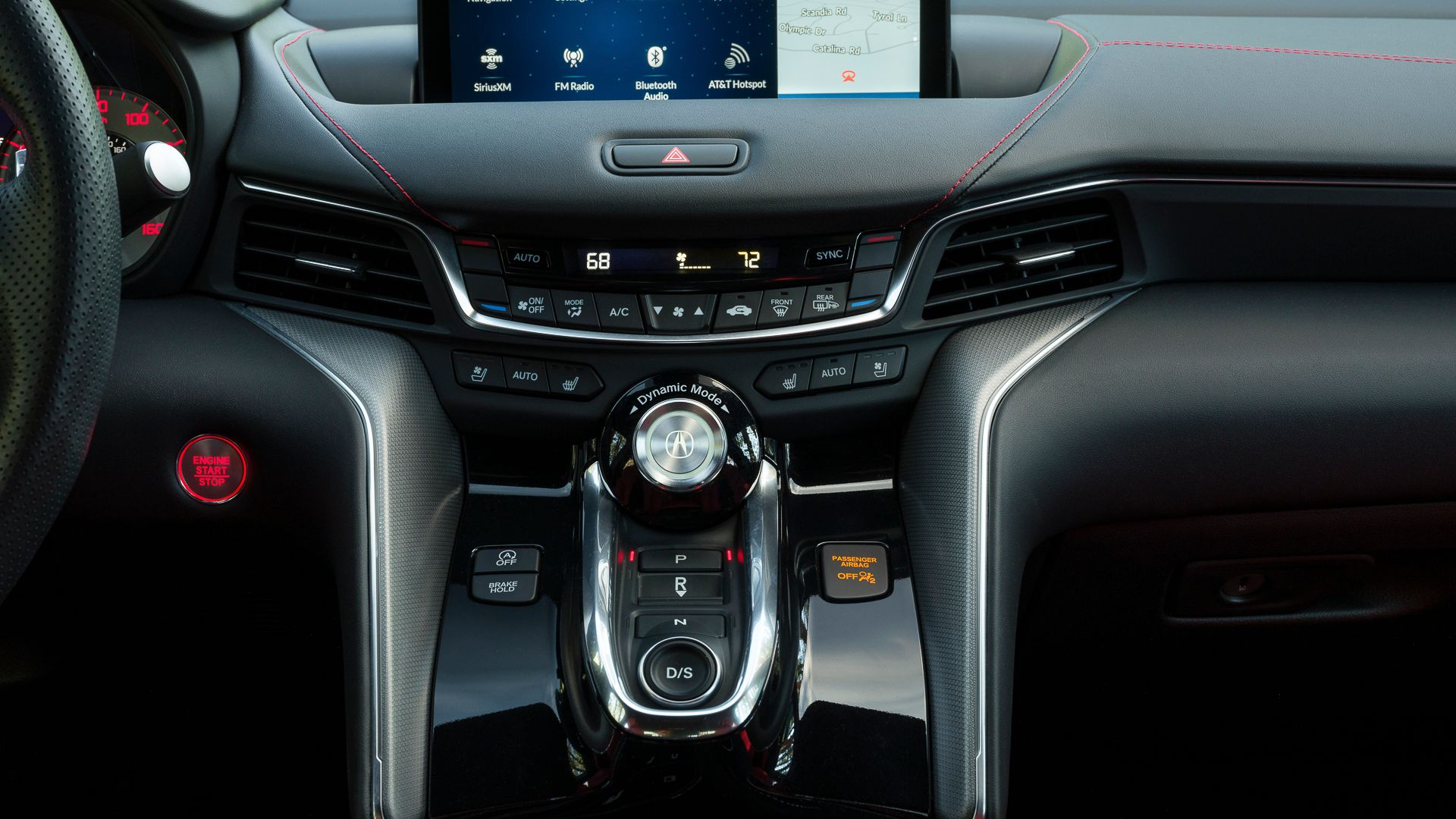 Consola central Acura TLX 2023