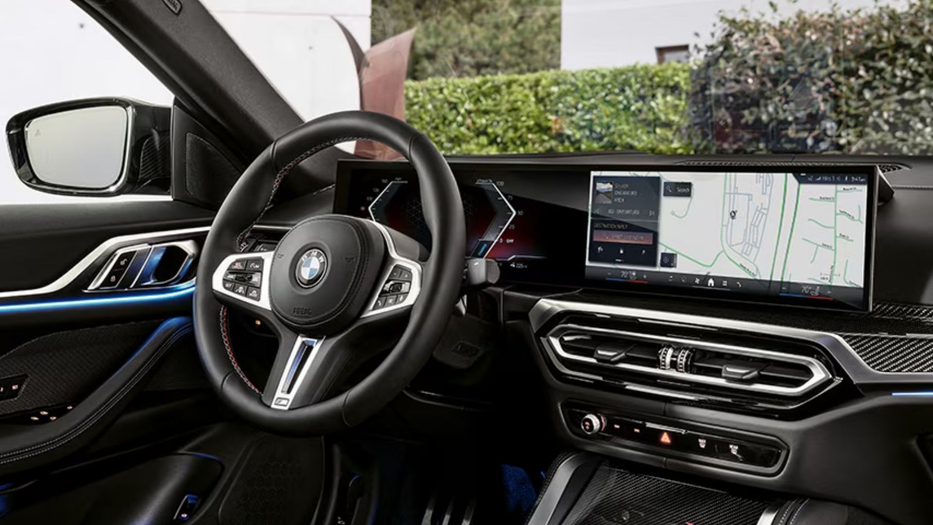 Interior do BMW i4 2024