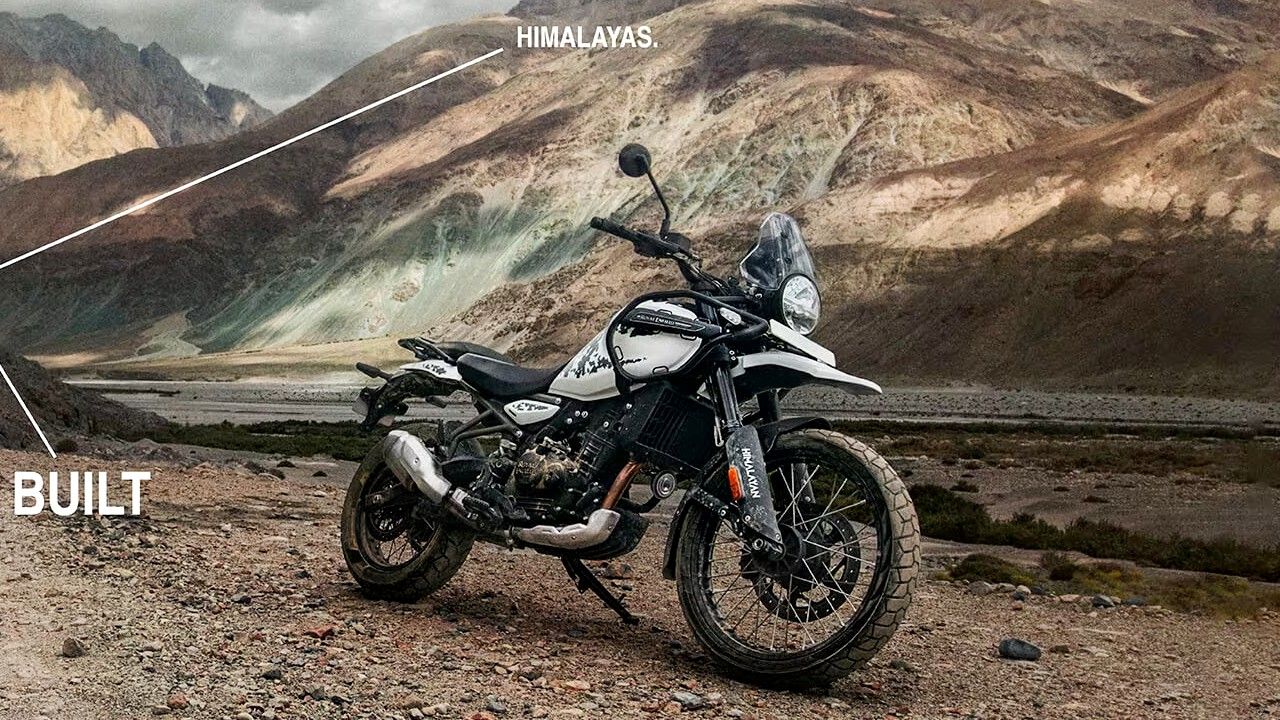 Official Images Of The Royal Enfield Himalayan 450 Are Out