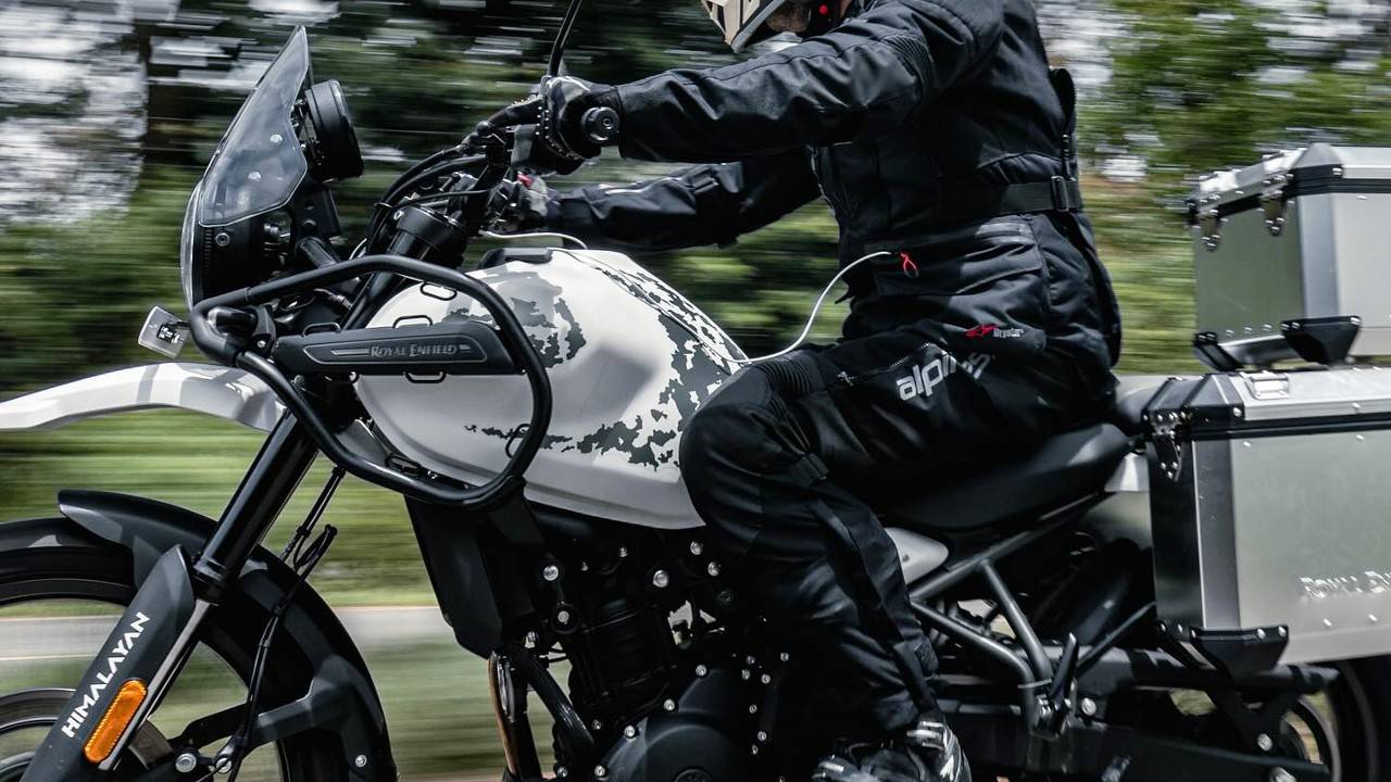 thumbnail image 2 of Highway Crash Bars Engine Guard For Himalayan 450 2024-2025 – Steel Protection From Drops & Slides 2 of 11