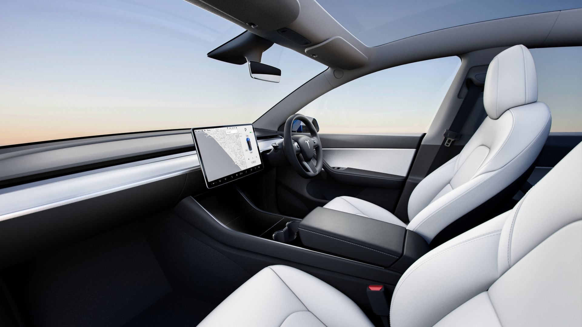2024 Tesla Model Y interior side shot-1