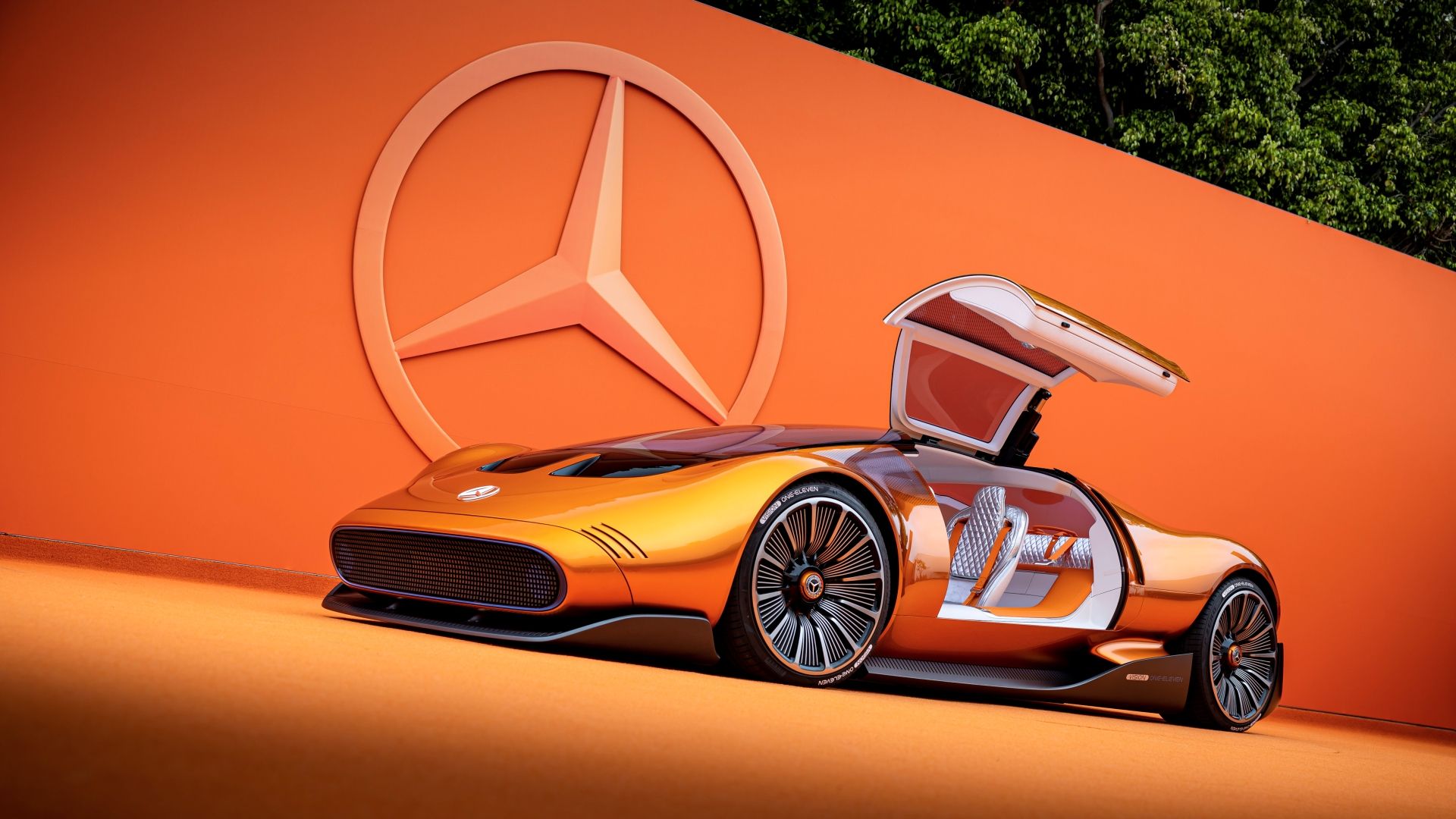 A rendering of the Mercedes-Benz Vision One Concept