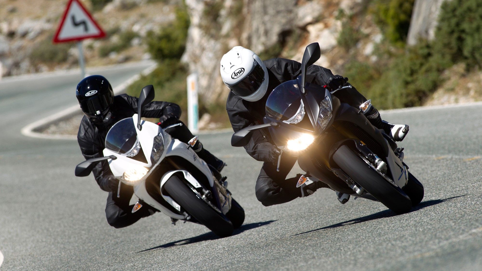 Daytona 675Rs cornering