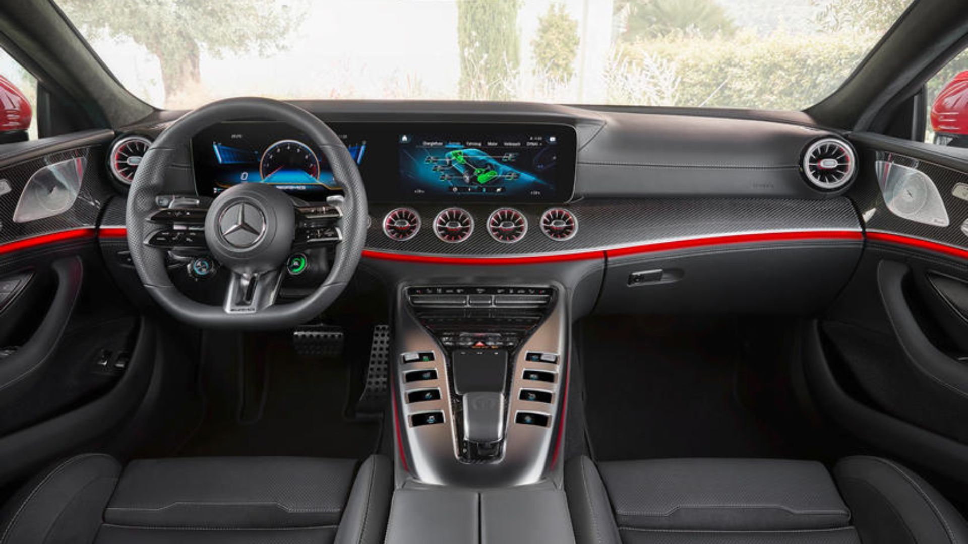 2024 Mercedes-AMG GT63 S E Performance dashboard