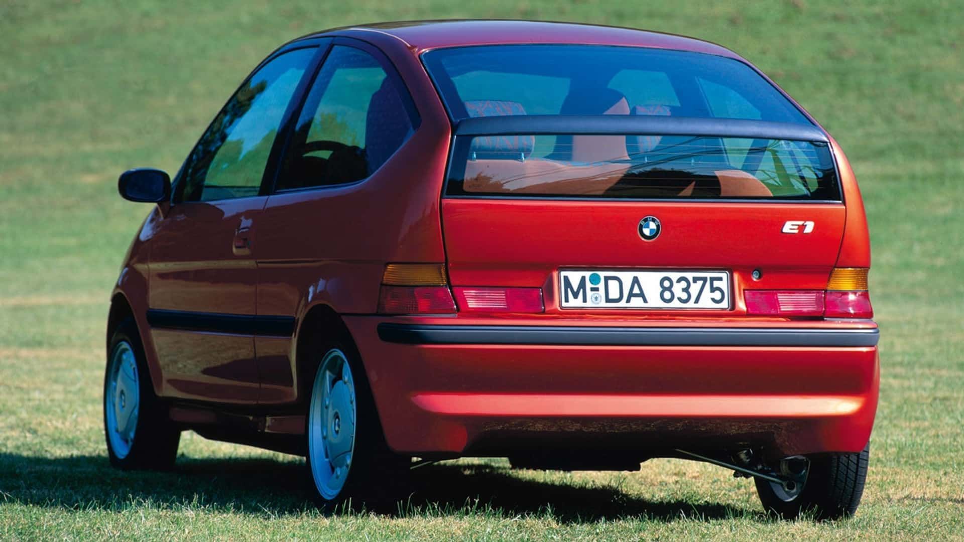 BMW E1 vermelho
