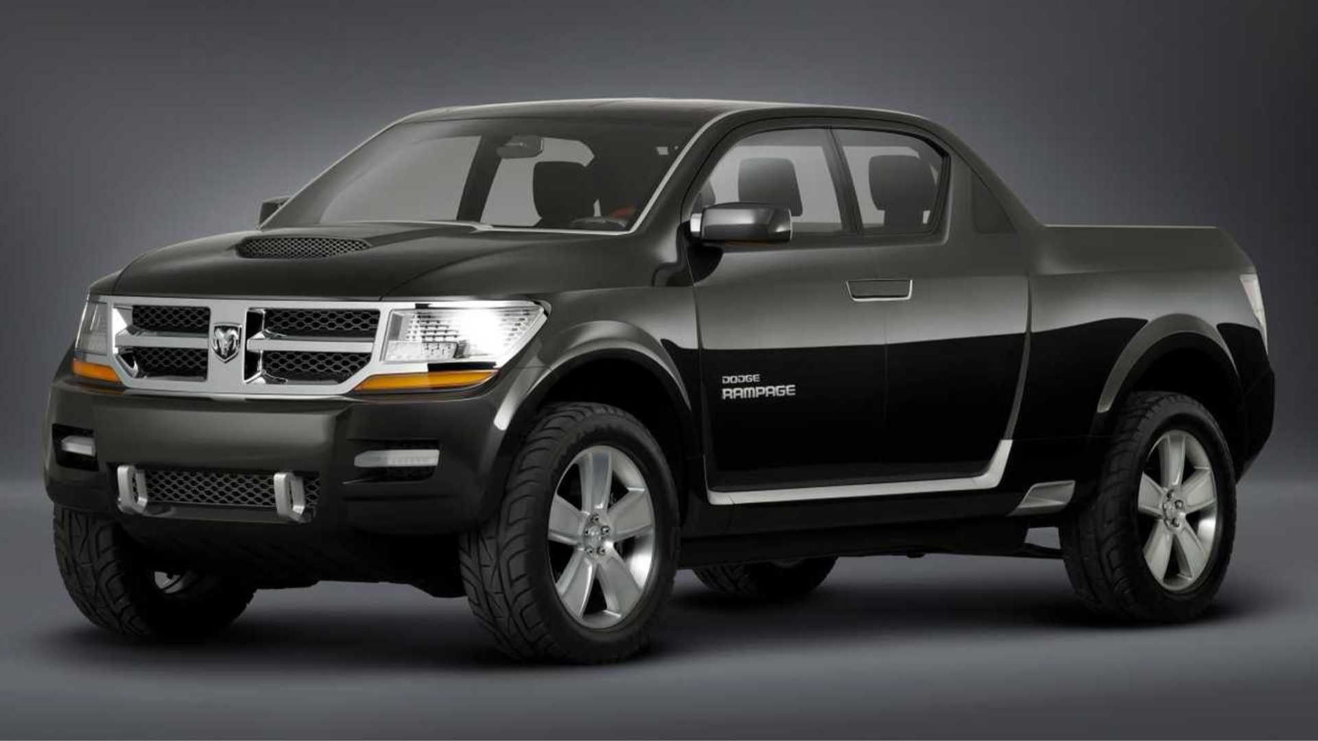 Veículo conceito Dodge Rampage preto
