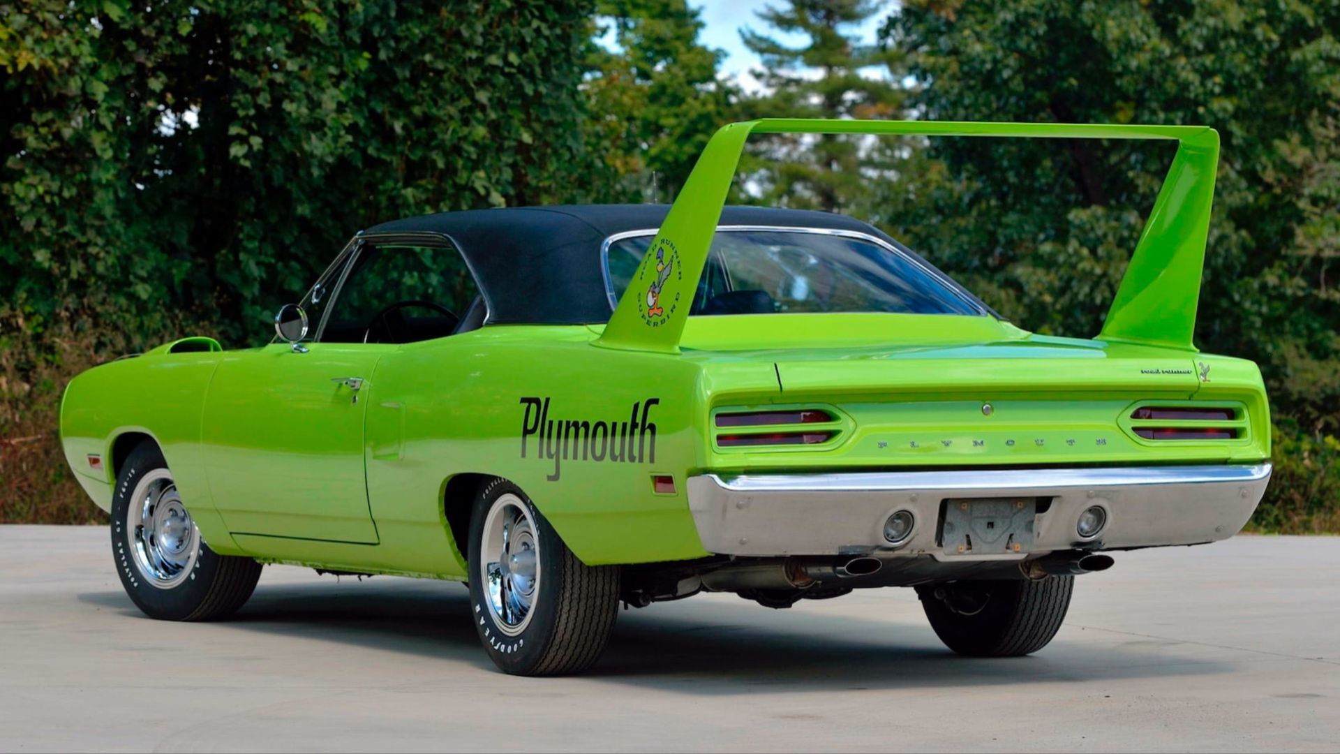 Sublime 1970 Plymouth Super Bird