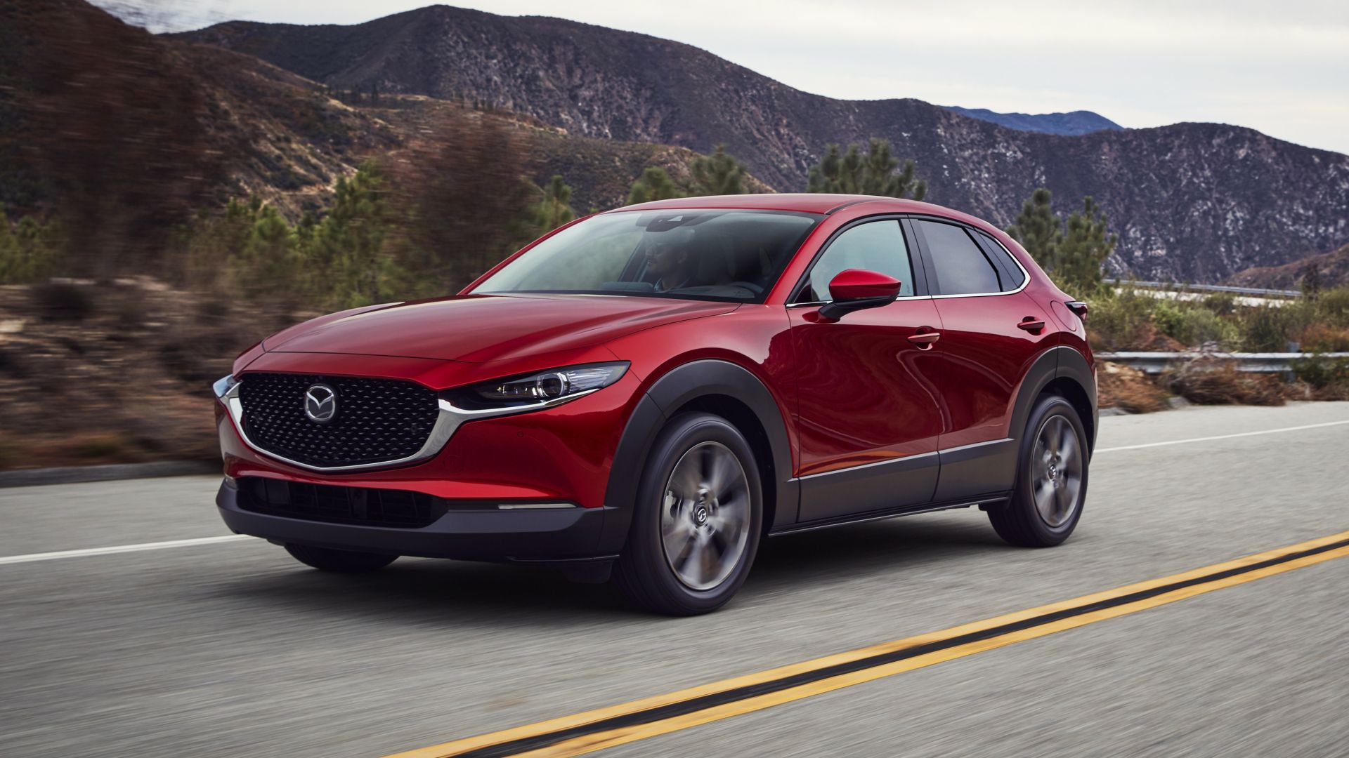 CX-30 in red color