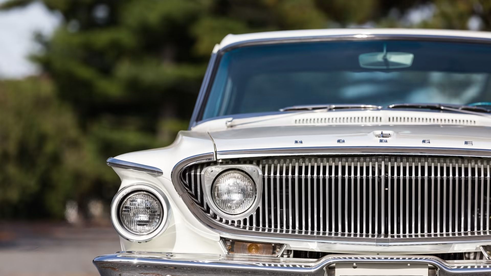 Dodge Dart branco 1962