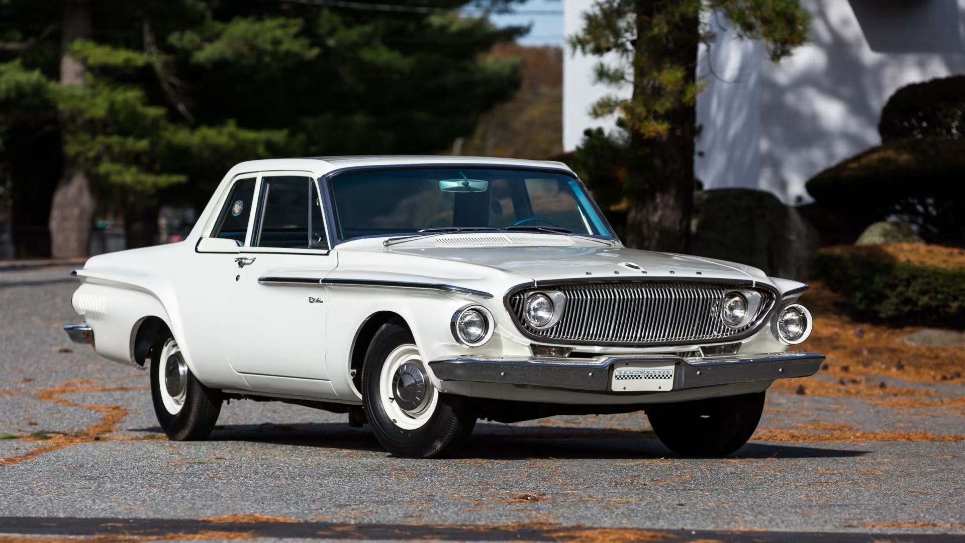 Dodge Dart branco 1962