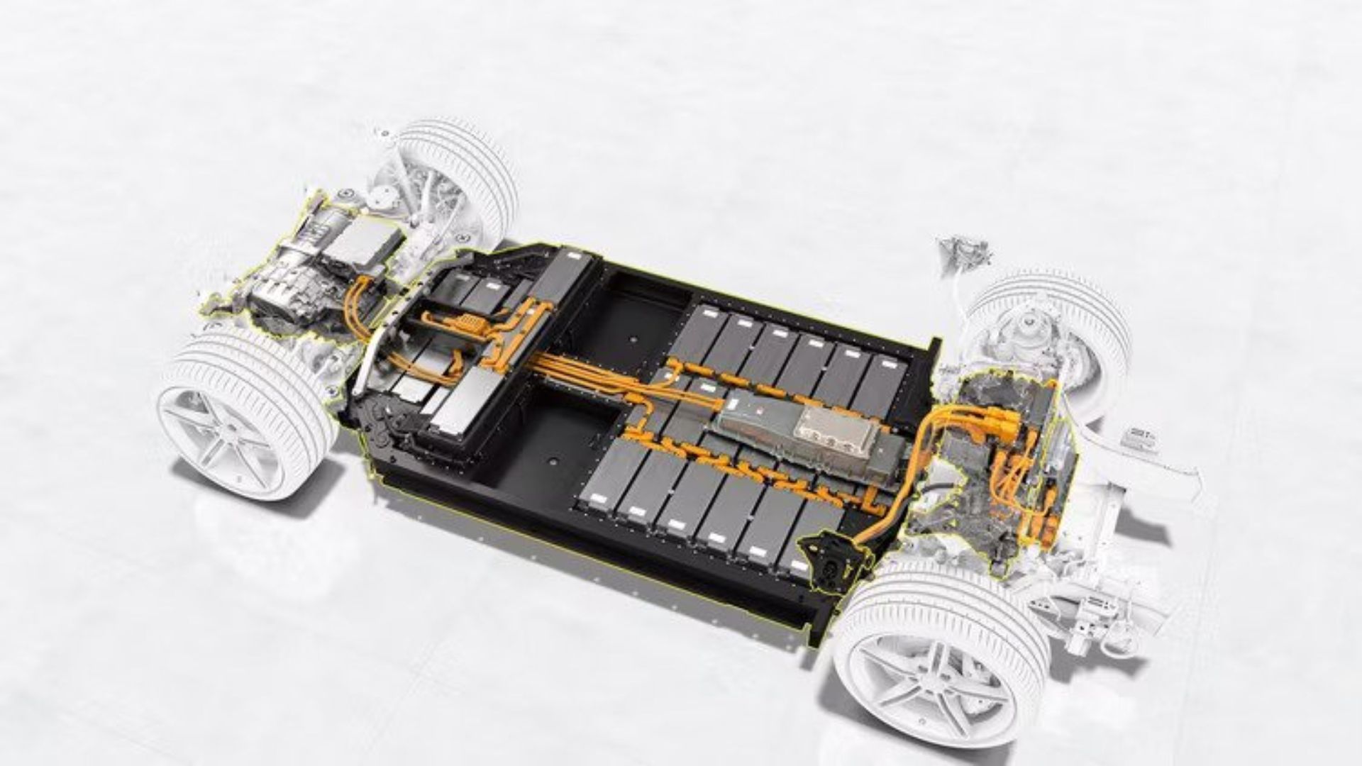 Baterias da plataforma SSP da Porsche 
