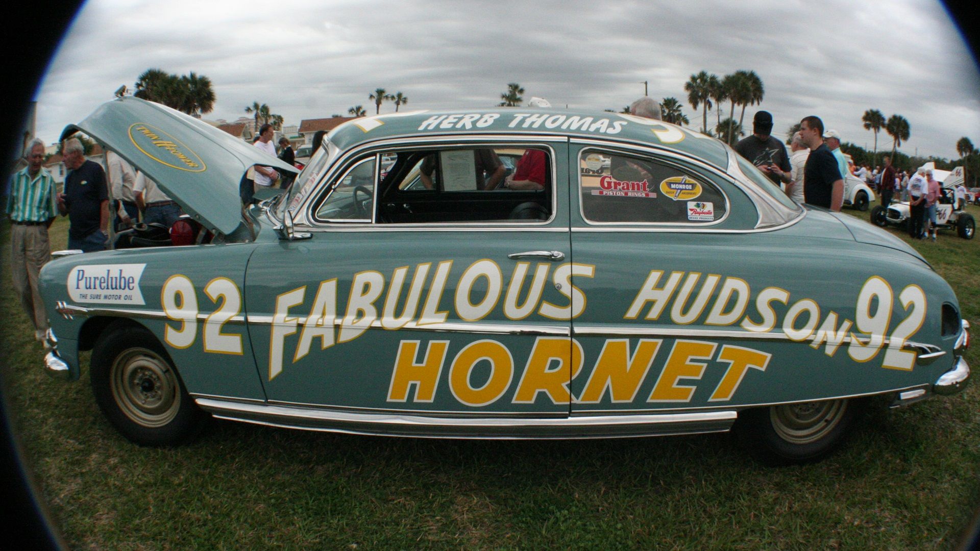 1952 Hudson Hornet stock car