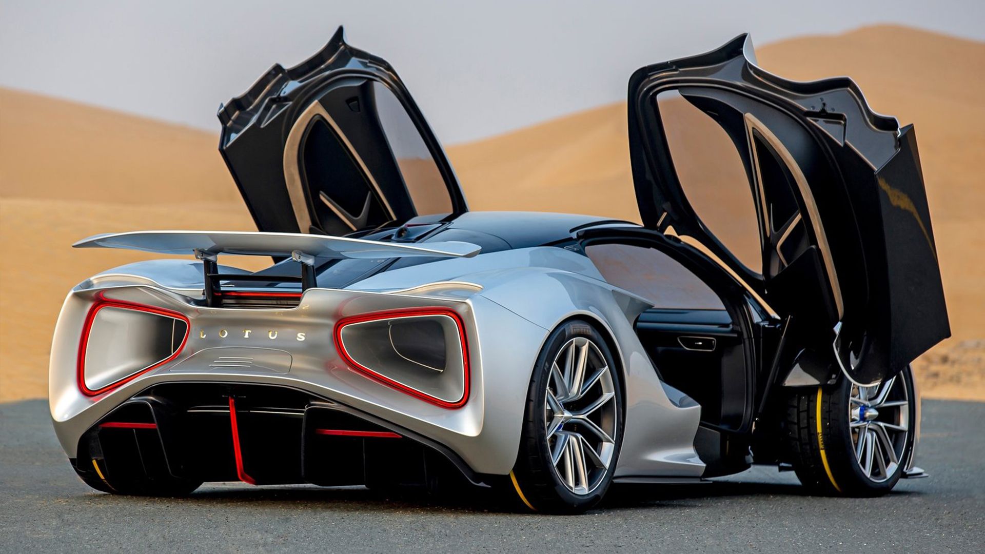 2024 silver Lotus Evija