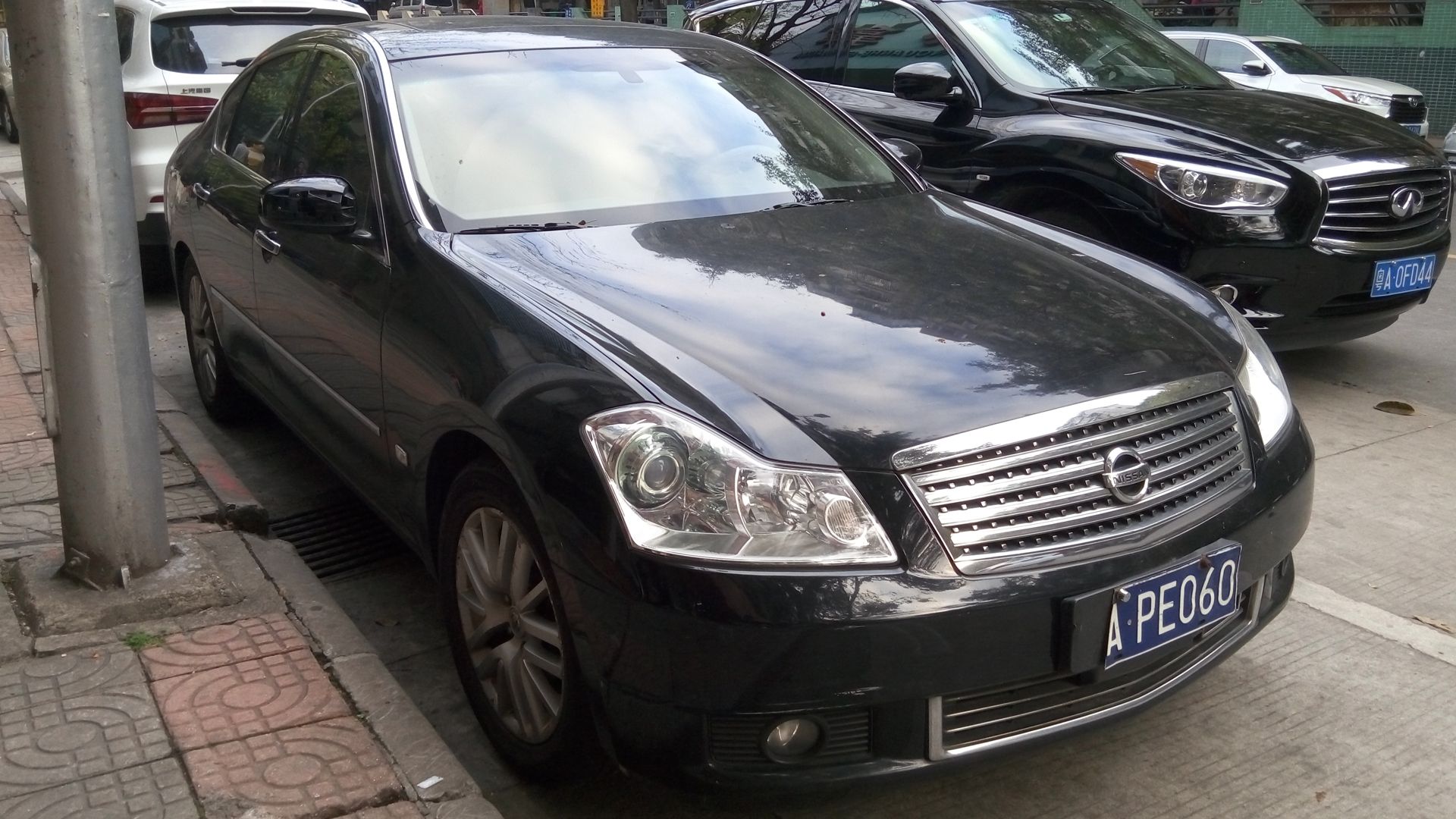 Preto 2004 Nissan Fuga 
