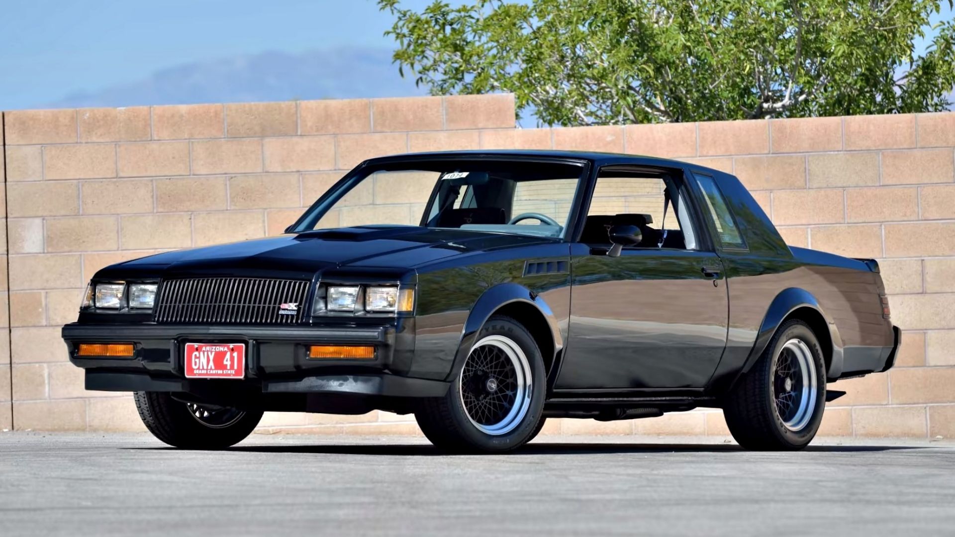 Black 1987 Buick GNX 