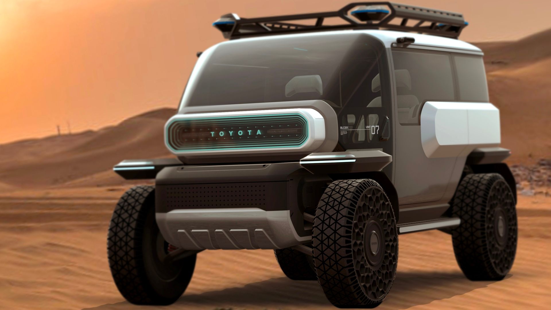Cruzador Lunar Toyota Bebê