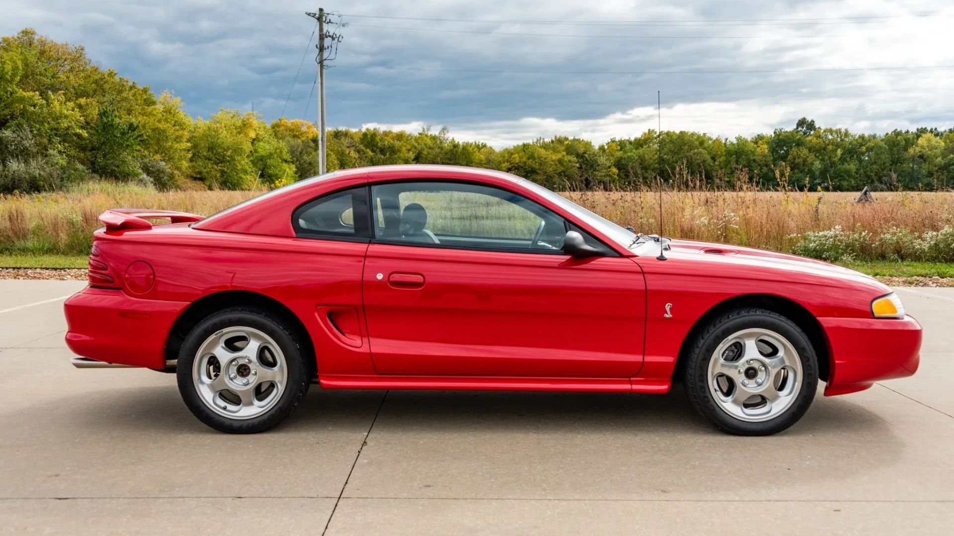 1994 Ford Mustang SVT Cobra Coupe side right exterior shot