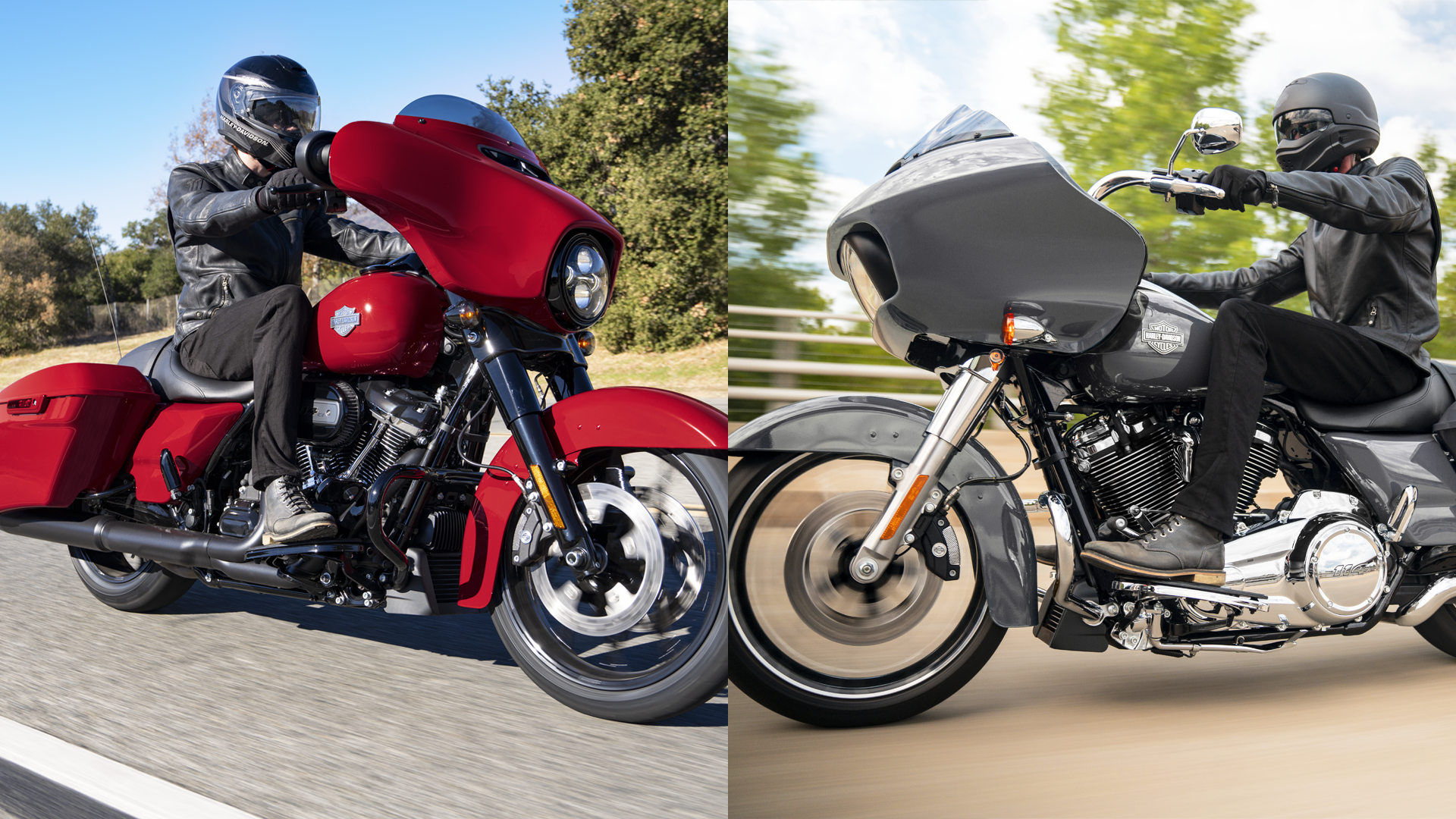 2022 Harley-Davidson Street Glide Special and Road Glide Special