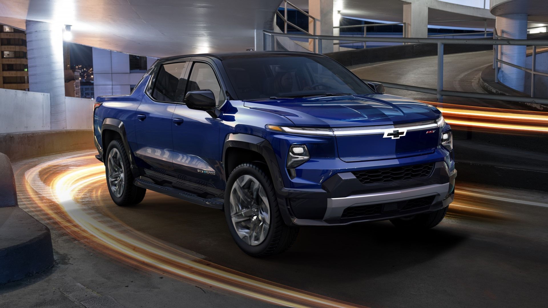 Condução Blue Silverado EV