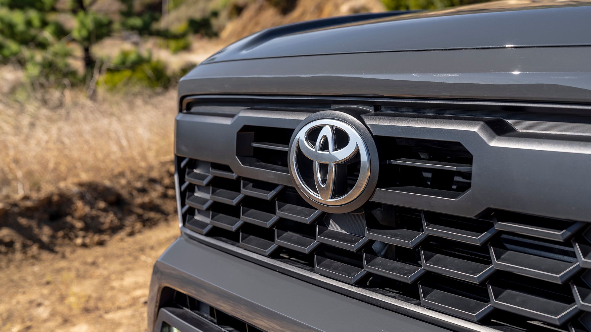 A grade de malha do Toyota Tacoma TRD PreRunner 2024