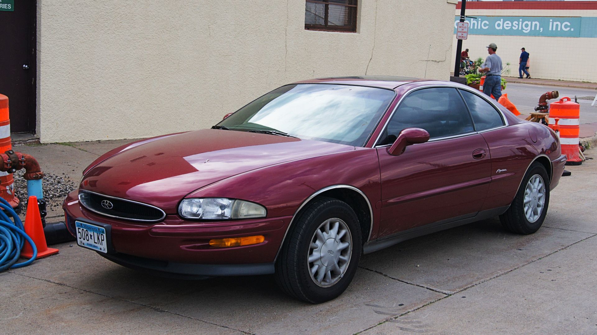 1995 Buick Riviera parked on a street