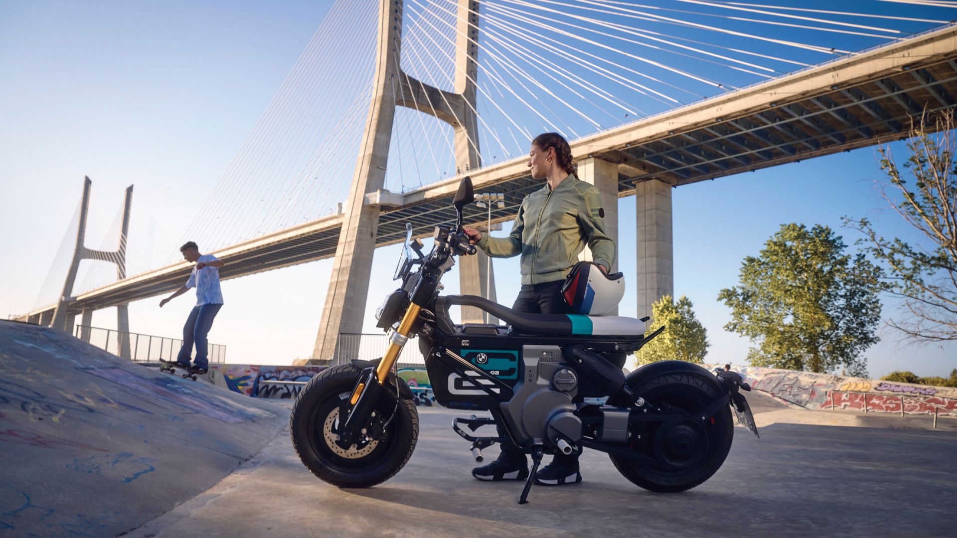 BMW CE 02 CE02 Electric Scooter-01