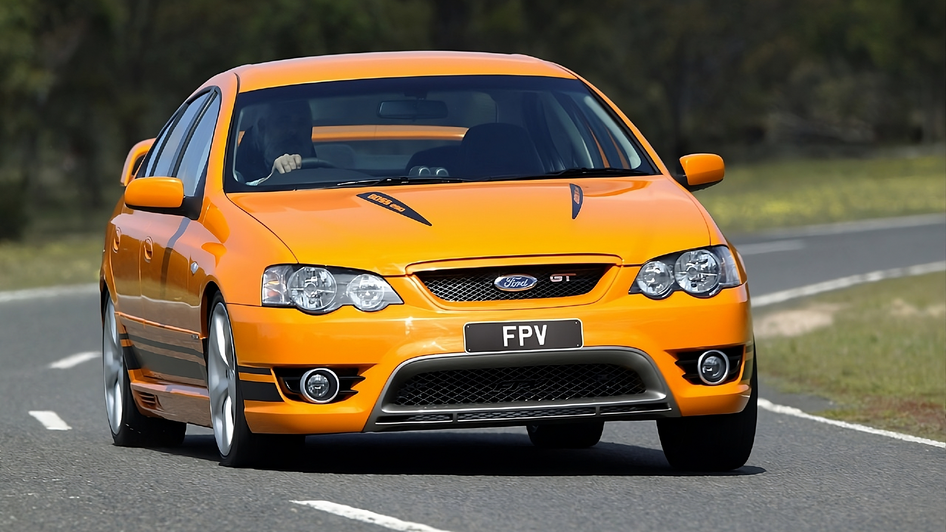 An orange FPV BF MK II GT